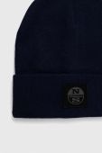 Шапка North Sails колір синій з товстого трикотажу