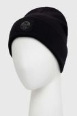 Шапка North Sails колір чорний з товстого трикотажу