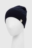 Шапка з домішкою вовни Liu Jo колір синій з тонкого трикотажу (3675703)