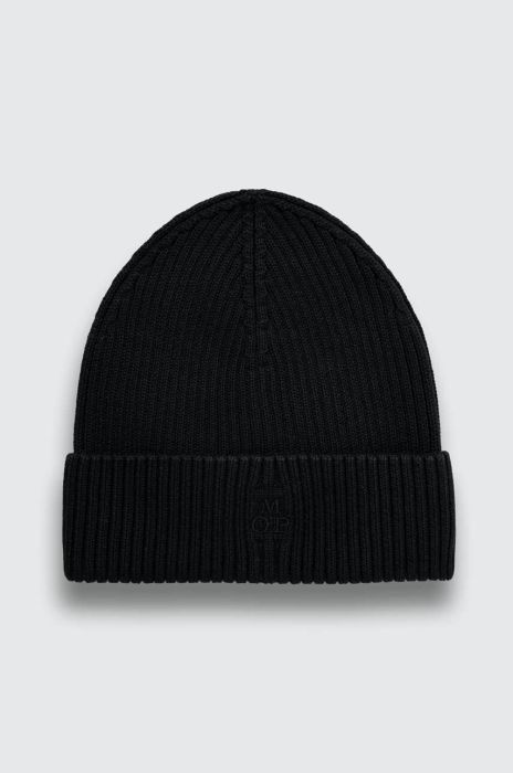 Шапка з домішкою кашеміру Marc O'Polo колір чорний з тонкого трикотажу