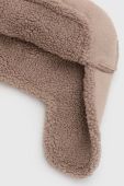 Шапка UGG колір бежевий