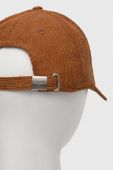 Кепка Pepe Jeans колір коричневий однотонна