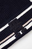 Шапка з домішкою кашеміру Tommy Hilfiger колір синій з тонкого трикотажу (3519843)