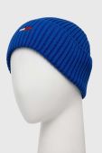 Шапка Tommy Jeans з тонкого трикотажу колір блакитний (3461980)
