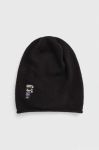 Вовняна шапка Karl Lagerfeld колір чорний з тонкого трикотажу вовна (3511688)