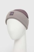 Шапка Under Armour колір сірий з товстого трикотажу