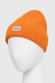 Шапка Marmot колір помаранчевий з товстого трикотажу