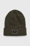 Шапка Alpha Industries колір зелений 168905.257-DarkGreen