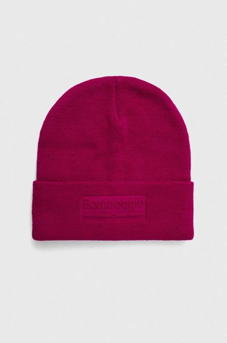 Шапка Bomboogie колір рожевий