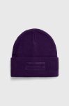 Шапка Bomboogie колір фіолетовий
