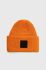 Шапка The North Face колір помаранчевий з товстого трикотажу (3434038)