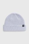 Шапка The North Face з товстого трикотажу колір блакитний (3601856)