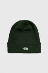 Шапка The North Face колір зелений з товстого трикотажу (3617543)