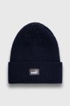 Шапка Puma колір синій з тонкого трикотажу (3550348)