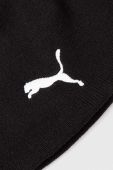 Шапка Puma Winterized колір чорний з тонкого трикотажу