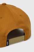 Бавовняна бейсболка Vans колір коричневий з аплікацією (3379163)