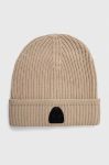 Шапка La Martina колір бежевий