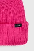 Шапка Vans колір рожевий з товстого трикотажу (3550350)