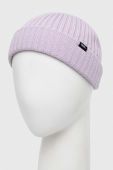 Шапка Vans колір фіолетовий з товстого трикотажу (3546433)