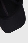 Бавовняна бейсболка Vans колір чорний з принтом (3553823)