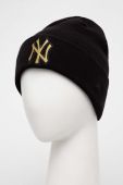 Шапка New Era колір чорний з товстого трикотажу NEW YORK YANKEES (3540138)