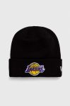 Шапка New Era колір чорний  LOS ANGELES LAKERS (3565678)