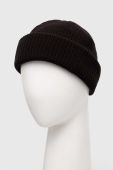Шапка New Era колір чорний з товстого трикотажу (3537641)