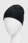 Шапка Houdini Alto колір чорний з тонкого трикотажу вовна