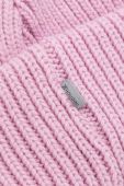 Шапка Houdini Big колір рожевий з товстого трикотажу вовна