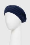 Вовняний берет United Colors of Benetton колір синій вовна (3537644)