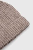 Вовняна шапка United Colors of Benetton колір сірий вовна (3537661)