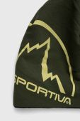 Шапка LA Sportiva Circle колір зелений з тонкого трикотажу (3643789)