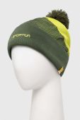 Шапка LA Sportiva Knitty колір зелений