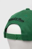 Кепка з домішкою вовни Mitchell&Ness BOSTON CELTICS колір зелений візерунок