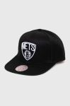 Кепка Mitchell&Ness BROOKLYN NETS колір чорний з аплікацією (3513365)
