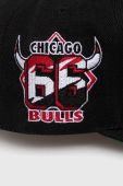 Кепка Mitchell&Ness CHICAGO BULLS колір чорний з аплікацією