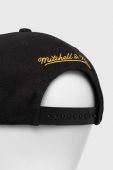 Кепка Mitchell&Ness LOS ANGELES LAKERS колір чорний з аплікацією
