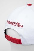 Бавовняна бейсболка Mitchell&Ness MIAMI HEAT колір білий візерунок