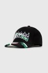 Бавовняна бейсболка Mitchell&Ness BOSTON CELTICS колір чорний візерунок