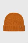 Шапка Montane Brew колір помаранчевий з товстого трикотажу вовна
