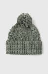 Шапка Montane Nev колір зелений з товстого трикотажу вовна