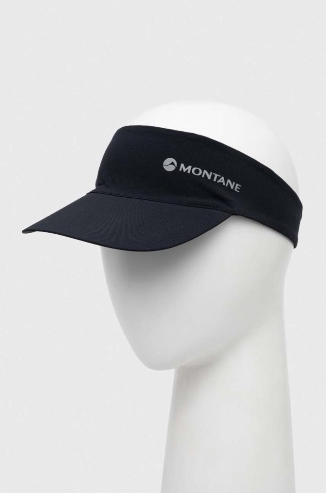 Козирок від сонця Montane Trail Lite Sun Visor колір чорний з принтом