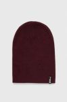Шапка Jack Wolfskin колір фіолетовий з товстого трикотажу