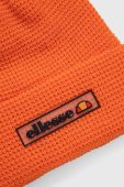 Шапка Ellesse колір помаранчевий з товстого трикотажу