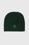 Шапка Mammut Sublime колір зелений вовна