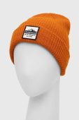 Вовняна шапка Smartwool колір помаранчевий з товстого трикотажу вовна