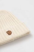 Шапка Fjallraven Byron колір білий вовна
