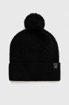 Шапка Black Diamond Cable Cuff колір чорний з тонкого трикотажу вовна