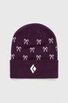 Шапка Black Diamond колір фіолетовий