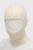 Капор з домішкою вовни Bomboogie колір бежевий (3550360)